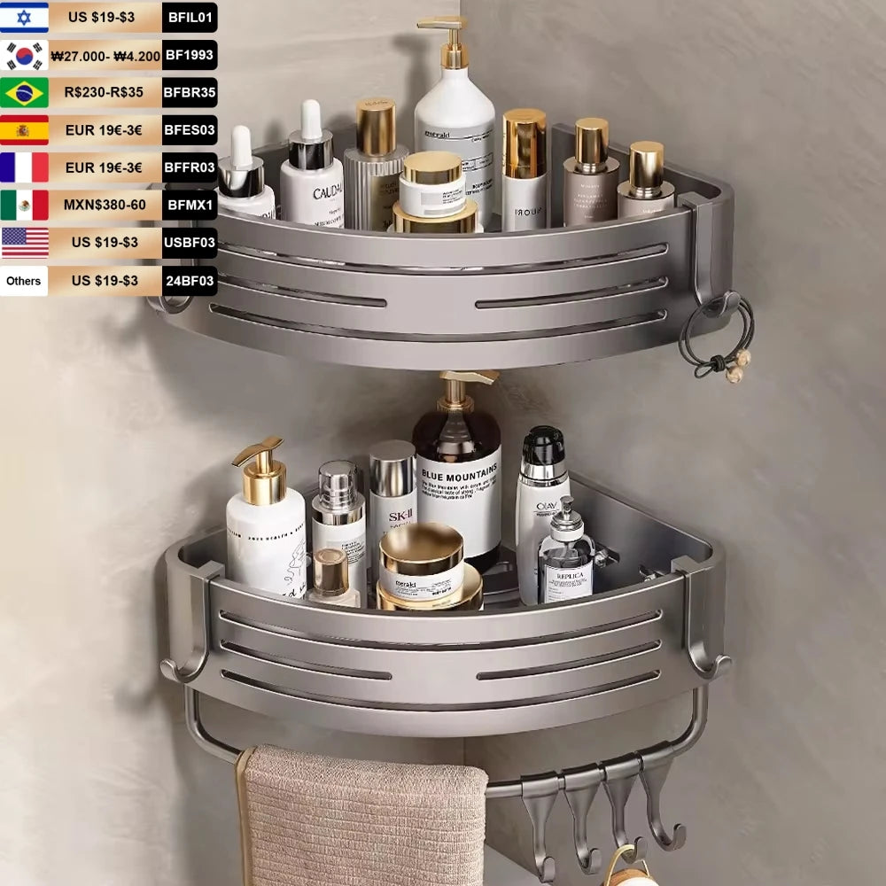 Space-Saving Bathroom Shelf Magic