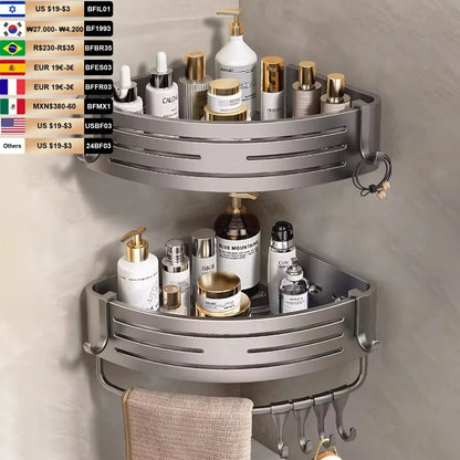 Space-Saving Bathroom Shelf Magic