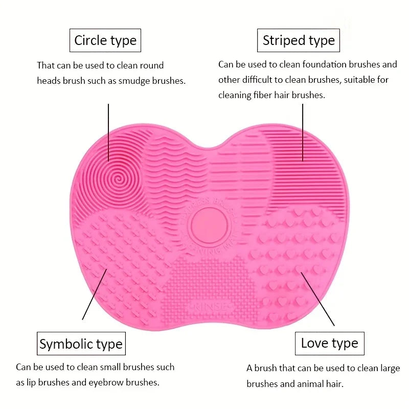 Apple Shape Brush Cleaner