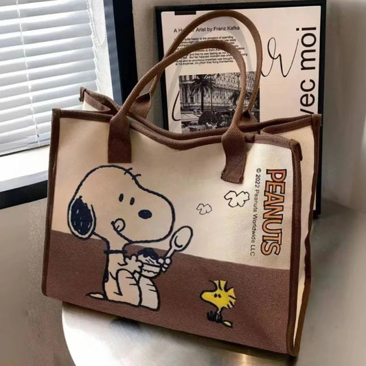 Snoopy Canvas Tote Bag