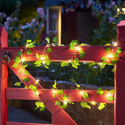 Magical Leaf Fairy Lights Garland