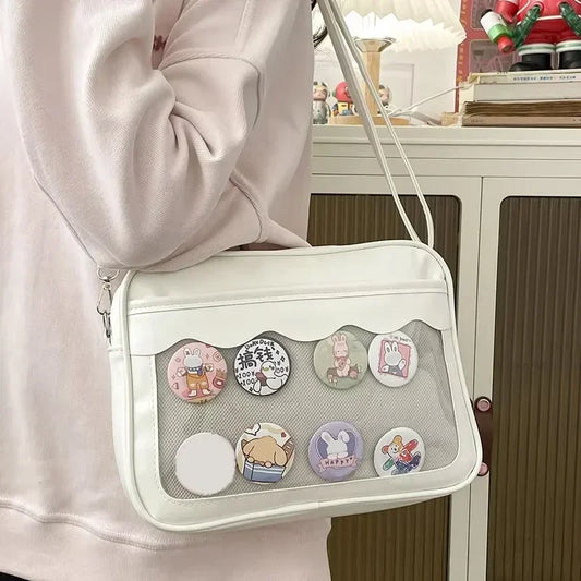 Chic Harajuku Clear Pocket Bag