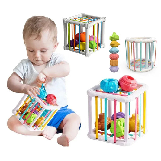 Rainbow Shape Sorter for Babies