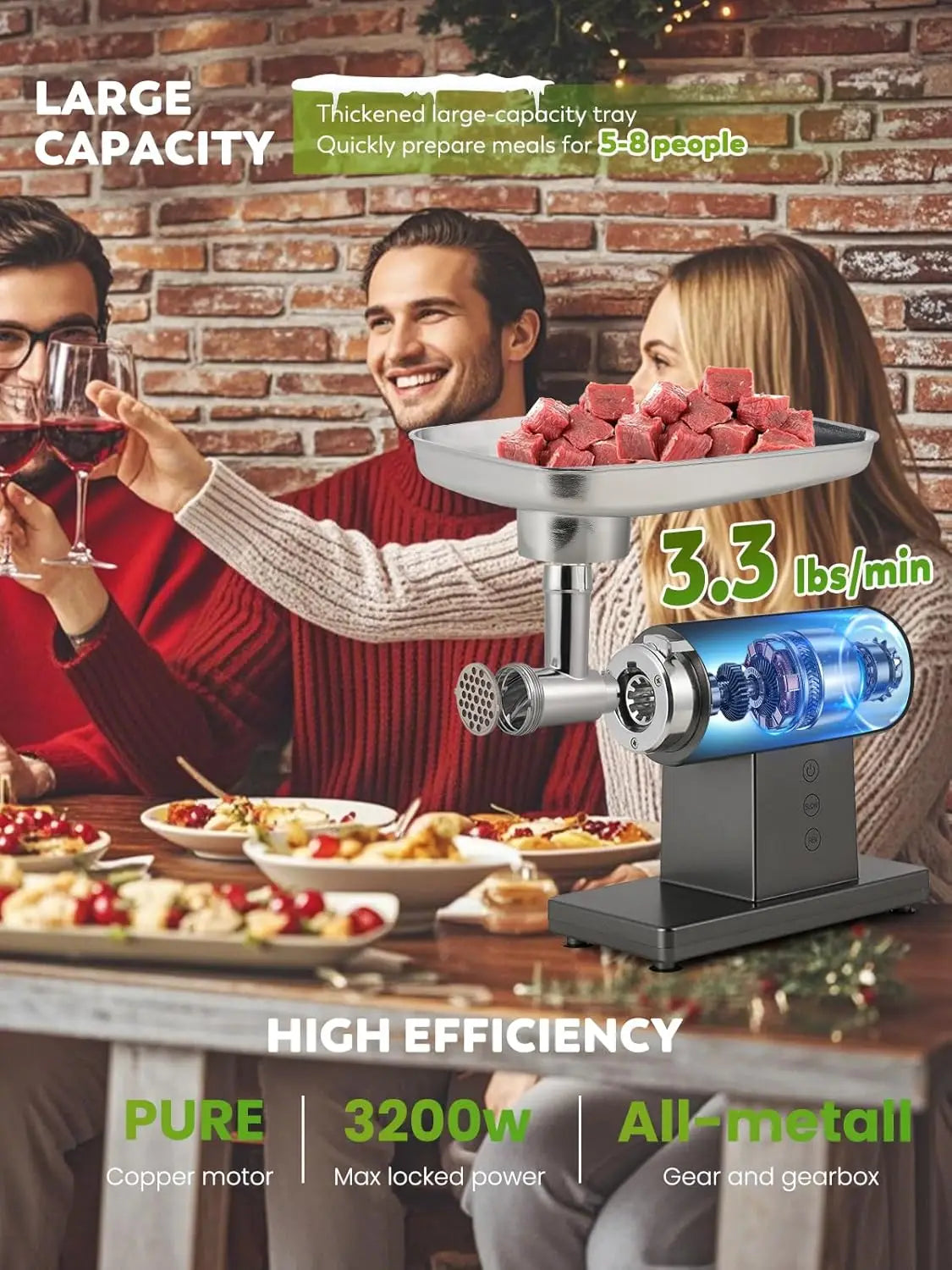 EasyTouch Meat Mincer Pro
