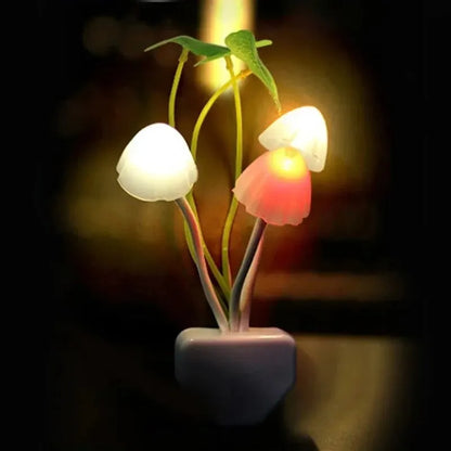 Colorful Mushroom Night Light