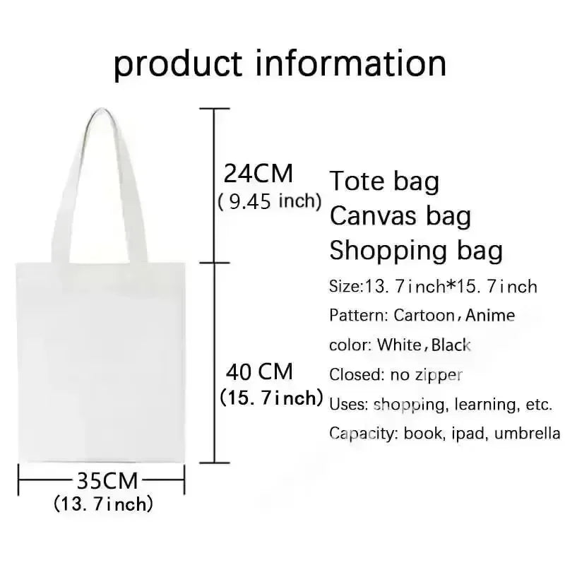 Charming Cat Canvas Tote Set