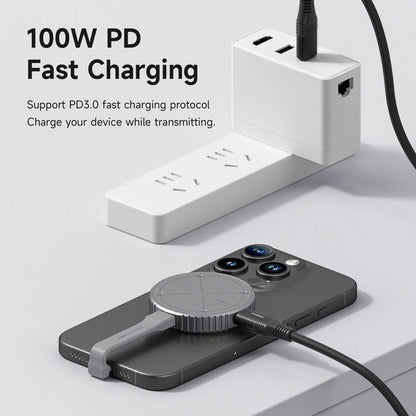 Magnetic SSD Enclosure for Instant Storage