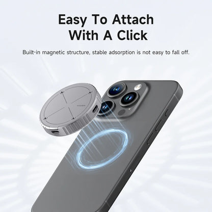 Magnetic SSD Enclosure for Instant Storage