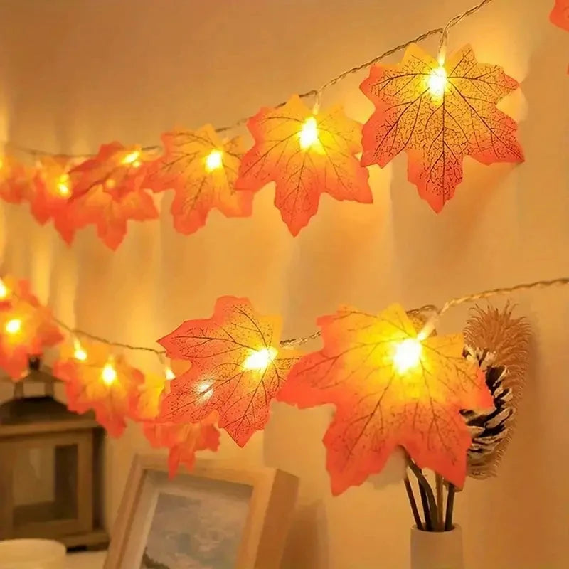 Maple Leaf Fairy Lights