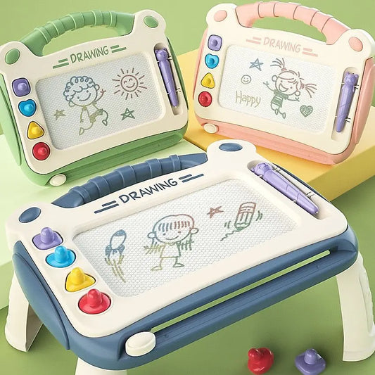 Colorful Kids' Magnetic Art Board