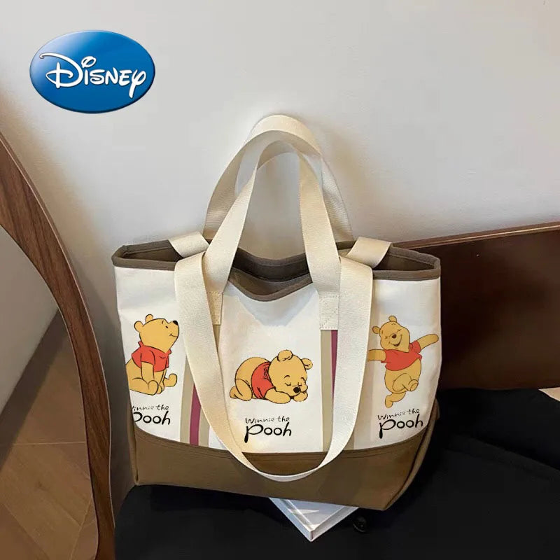 Winnie The Pooh Retro Canvas Tote