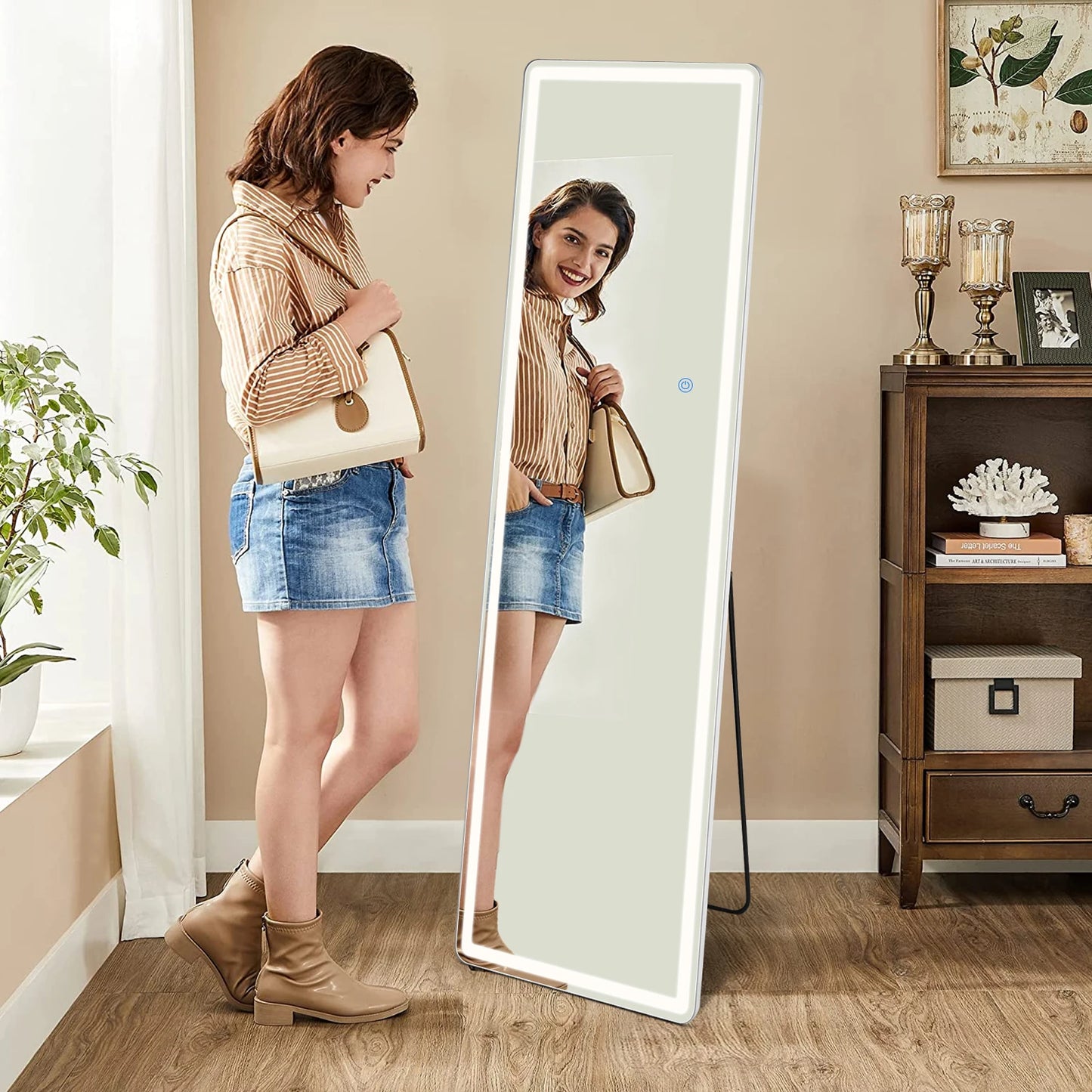 Elegant Full-Length Mirror