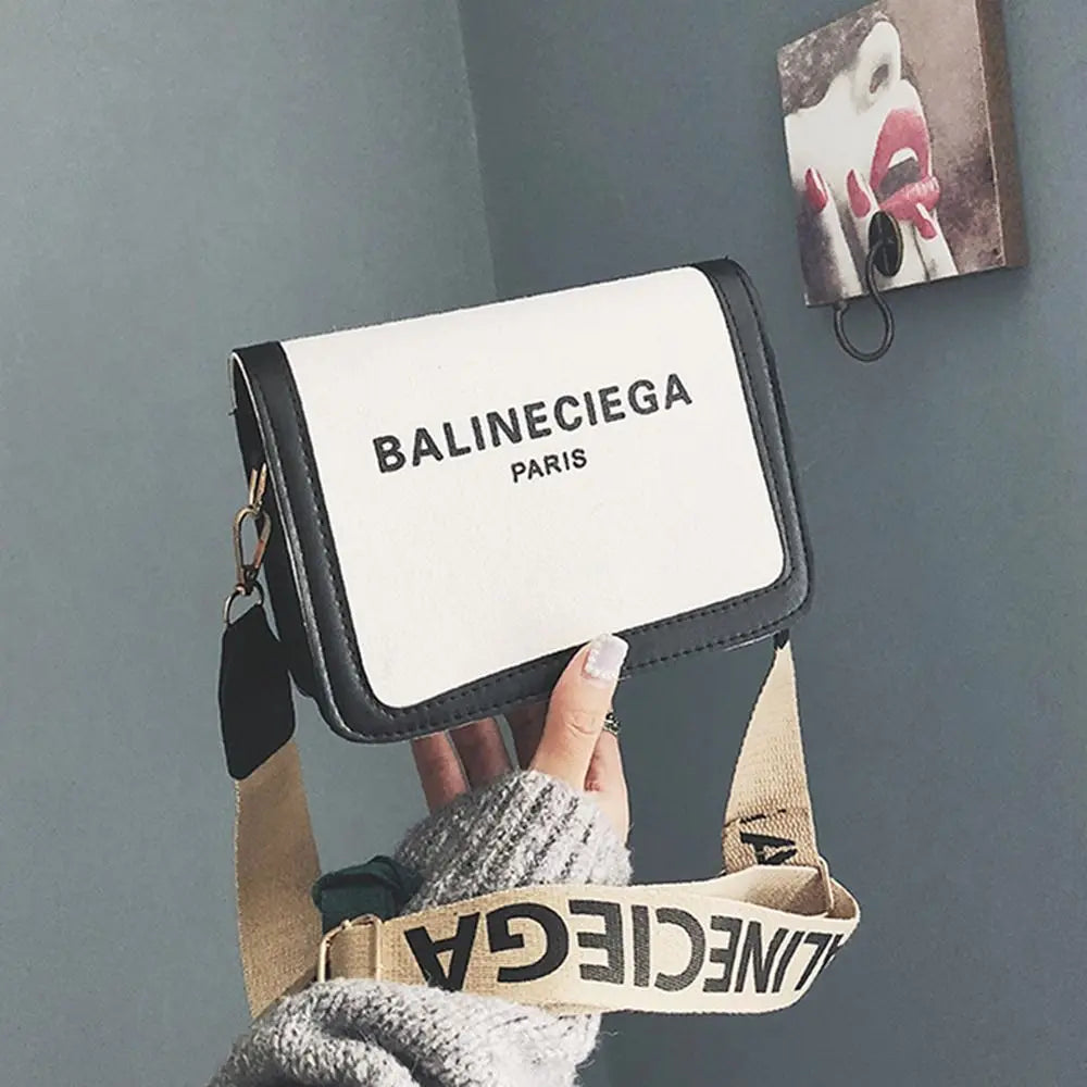 Chic Letter Crossbody Bag