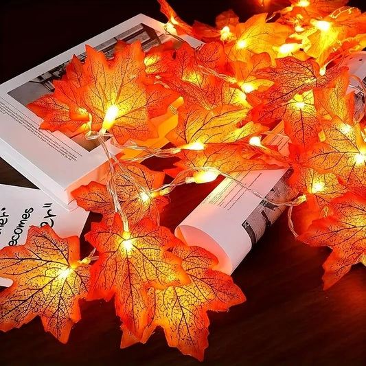 Maple Leaf Fairy Lights
