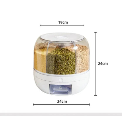 Smart Spin Rice Keeper