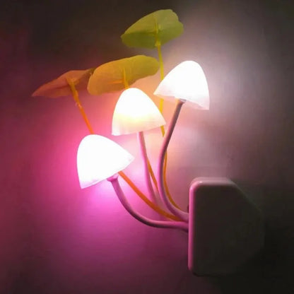 Colorful Mushroom Night Light