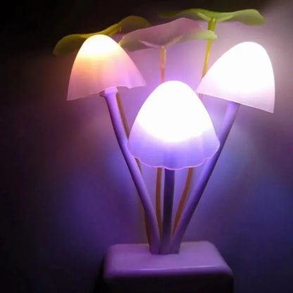 Colorful Mushroom Night Light