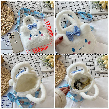 Kawaii Anime Plush Crossbody Bag