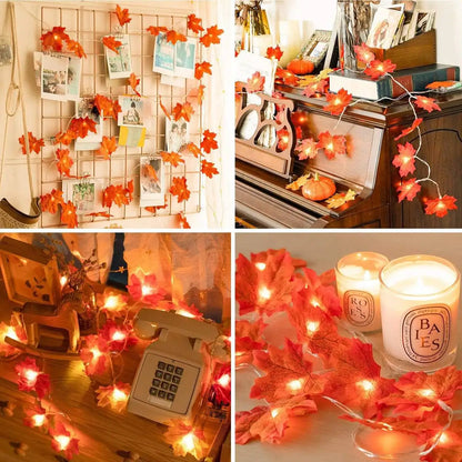 Maple Leaf Fairy Lights