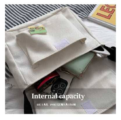 Chic Canvas Crossbody Bag