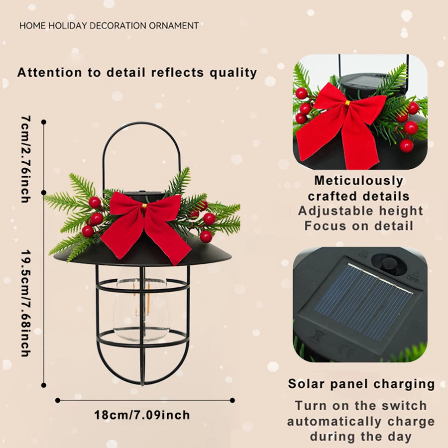 Solar Holiday Garden Sparkle