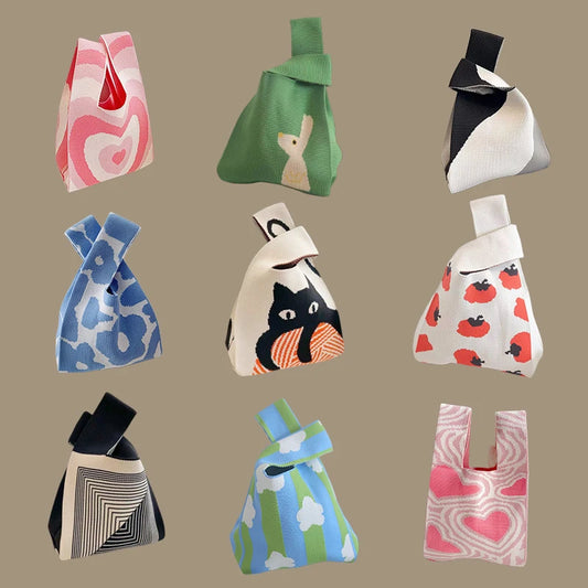 Chic Mini Knot Wrist Bag
