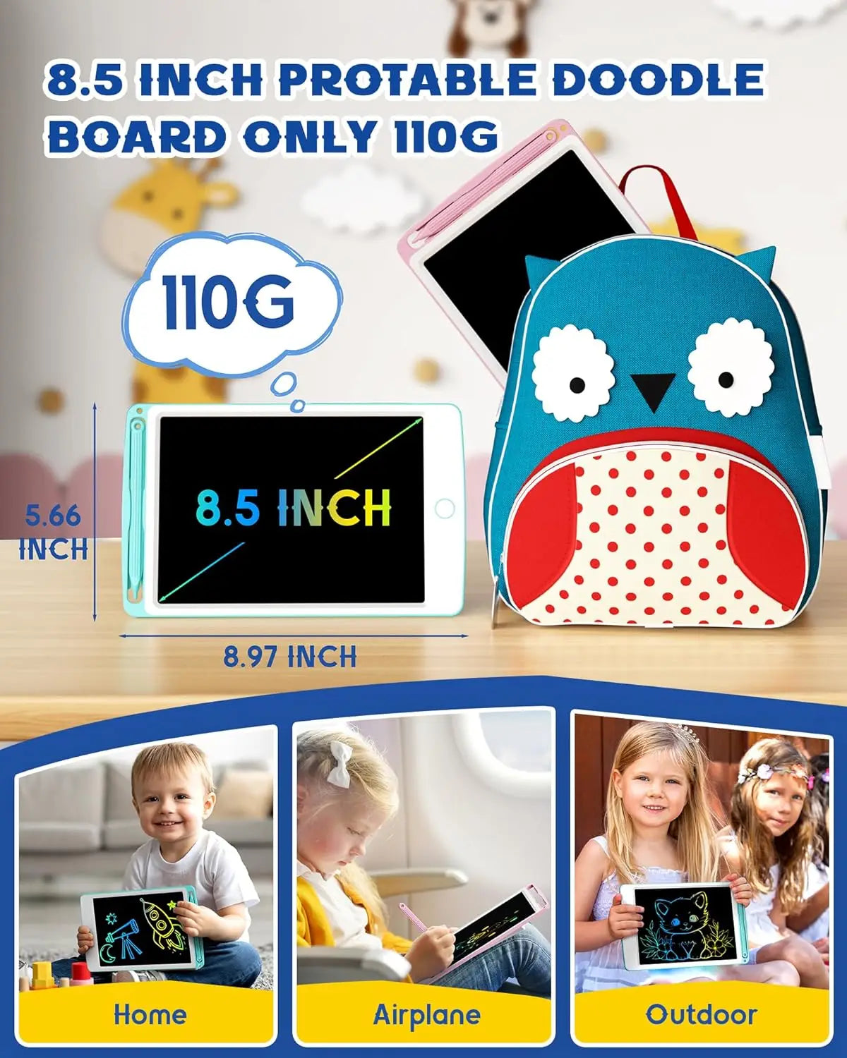 Colorful Doodle Pad for Kids