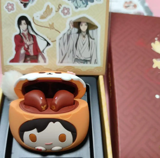 Anime-Inspired Bluetooth Earbud Case
