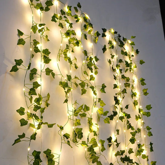 Magical Leaf Fairy Lights Garland