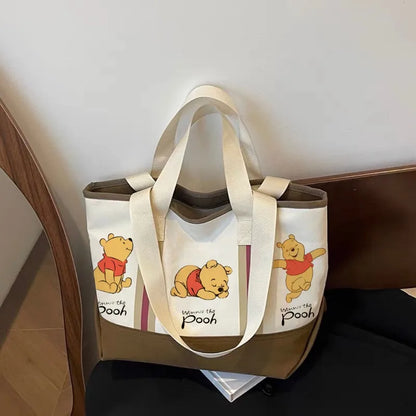 Winnie The Pooh Retro Canvas Tote