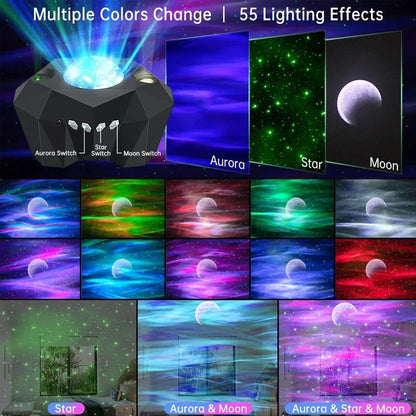 Dreamy Night Sky Projector Lamp