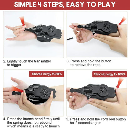Spider-Man Web Shooter Gloves