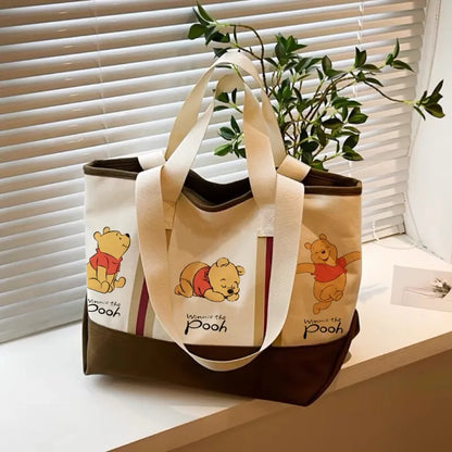 Winnie The Pooh Retro Canvas Tote