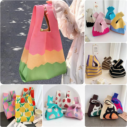 Chic Mini Knot Wrist Bag