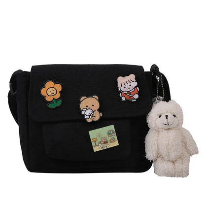 Chic Canvas Crossbody Bag