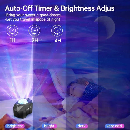 Dreamy Night Sky Projector Lamp