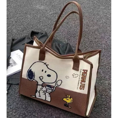 Snoopy Canvas Tote Bag