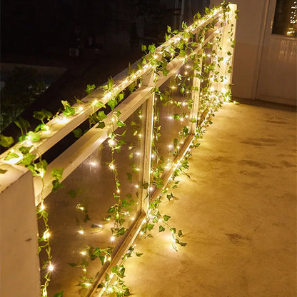 Magical Leaf Fairy Lights Garland