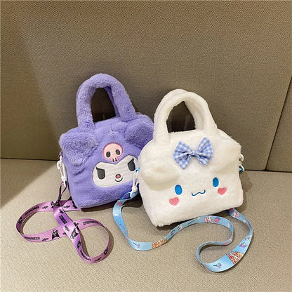 Kawaii Anime Plush Crossbody Bag
