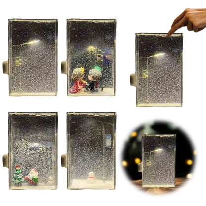 Magical Snow Scene Night Light