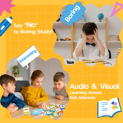 BelloChiddo Talking Flash Cards