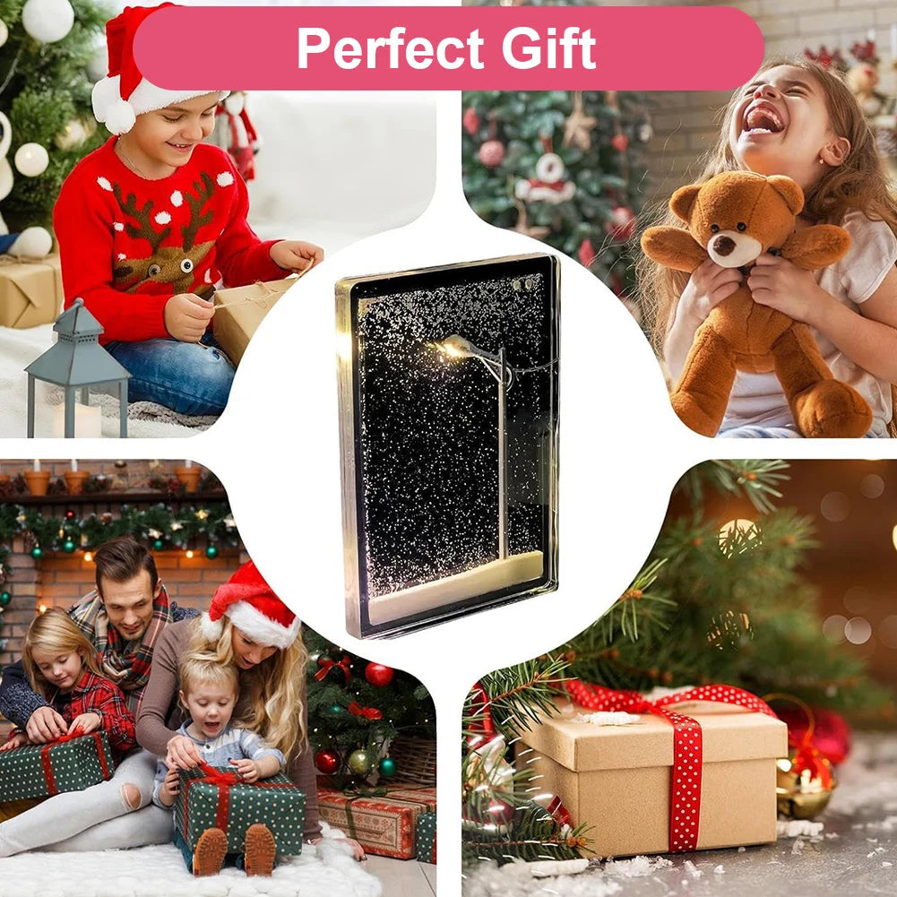 Magical Snow Scene Night Light