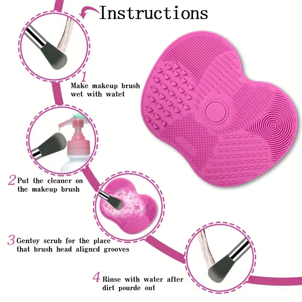 Apple Shape Brush Cleaner