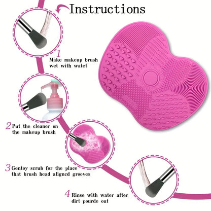 Apple Shape Brush Cleaner